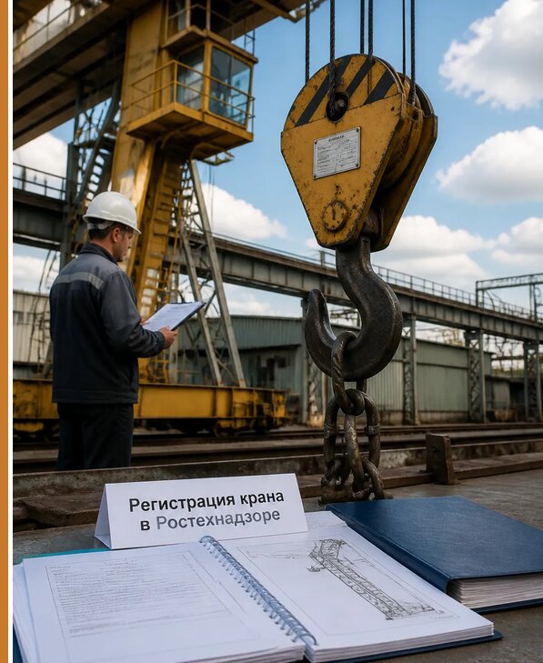 Регистрация крана в Ростехнадзоре в Ноябрьске от 15195 р. | Авеста ОТиПБ