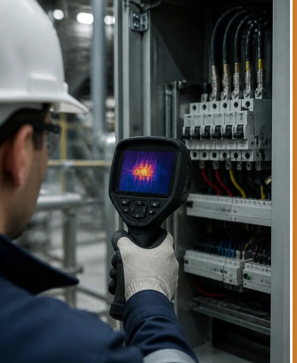Тепловой контроль оборудования в Ноябрьске для безопасности работ